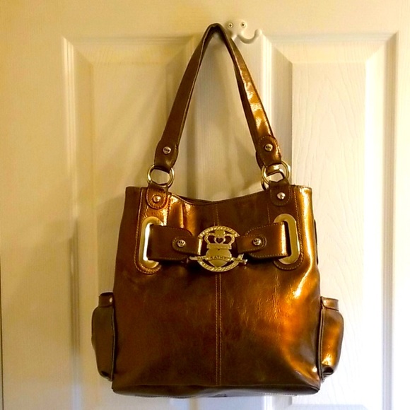 Kathy Van Zeeland Handbags - Kathy Van Zeeland Copper Hobo Bag